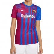 Barcelona  Women's  Home  Jersey 21/22 (Customizable)