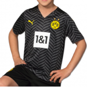kid's Borussia Dortmund Away Jersey 21/22 (Customizable)